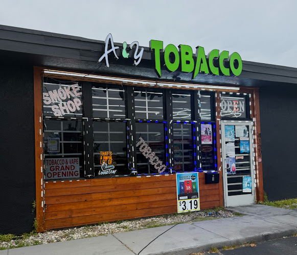 AandY tobacco and vape shop in Charlotte