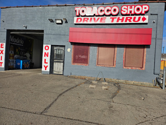 Beer and wine tobacco drive through in Columbus