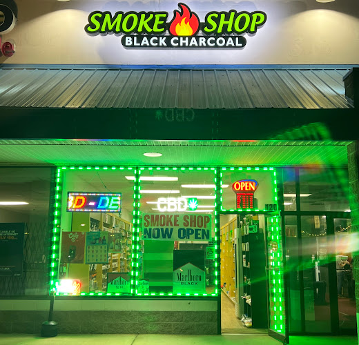 Black Charcoal Smoke and Vape in Woodstock
