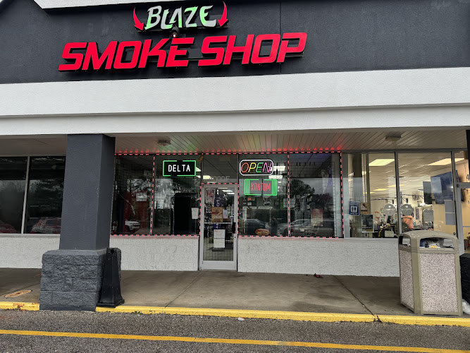 Blaze smoke shop in Wilson