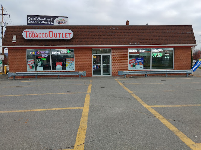 Dave's tobacco outlet in West Pittston