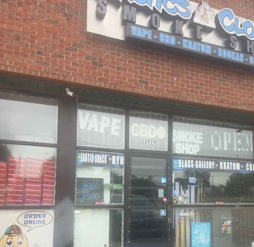 Exotic Cloudz smoke shop in Southgate