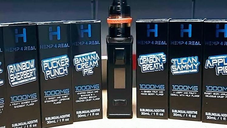 Hemp CBD Vape Glass in Toledo