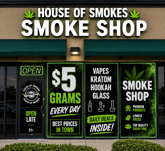 House of Smokes & Smoke Shop in Katy