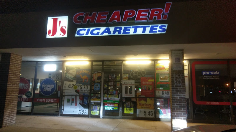 J's Cheaper Cigarettes in Denton