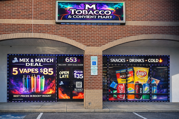 M Tobacco & Convenience Mart in Rocky Mount