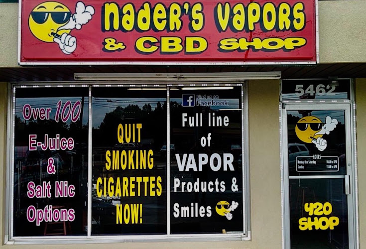 Nader's Vapors and CBD shop in Austintown