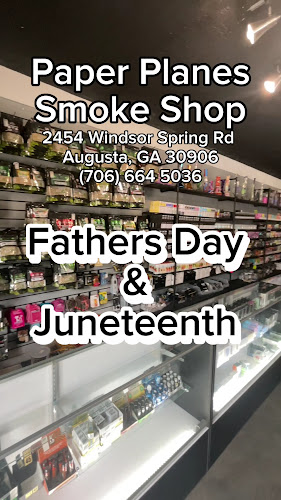 Paper Planes Smoke Shop in Augusta