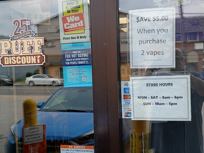 Puff Discount Tobacco in Glassport