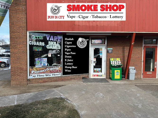 Puff In City Smoke & Vape Shop in Williamsport