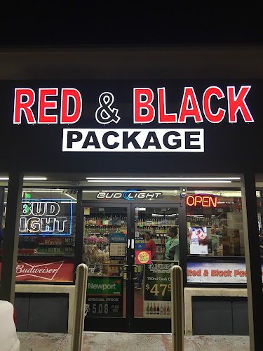 Red & Black Liquor Store in Athens